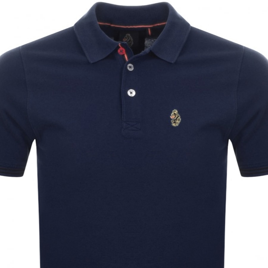 Alternative Image for ProductLuke 1977 New Mead Polo T Shirt Navy2